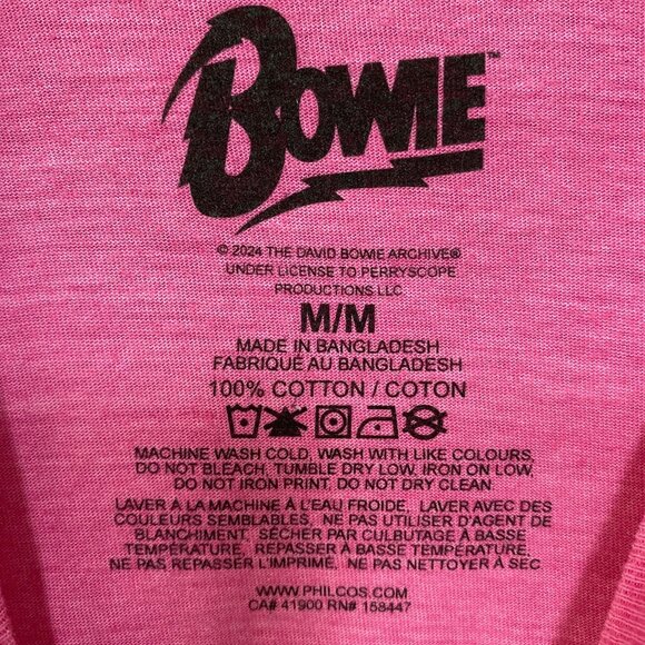 David Bowie Space Oddity Psychedelic Rock T-Shirt Medium - Picture 4 of 4